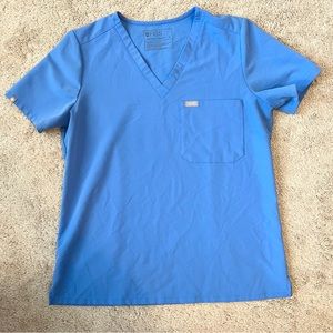 FIGS Ceil Blue Catarina Top